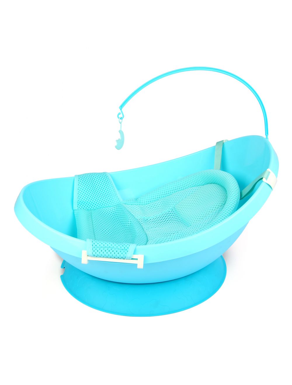 Joymaker Baby Bath Tub With Bath Pad Blue